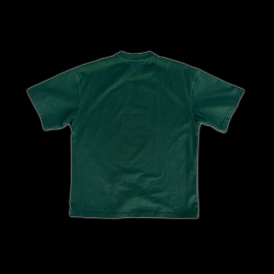 MINIMAL SCRIPT TEE [GREEN]