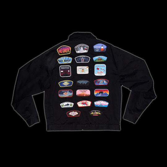 PATCH WORKMAN JACKET [BLACK]